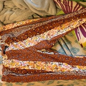 Forever 21 funky boot cut pants